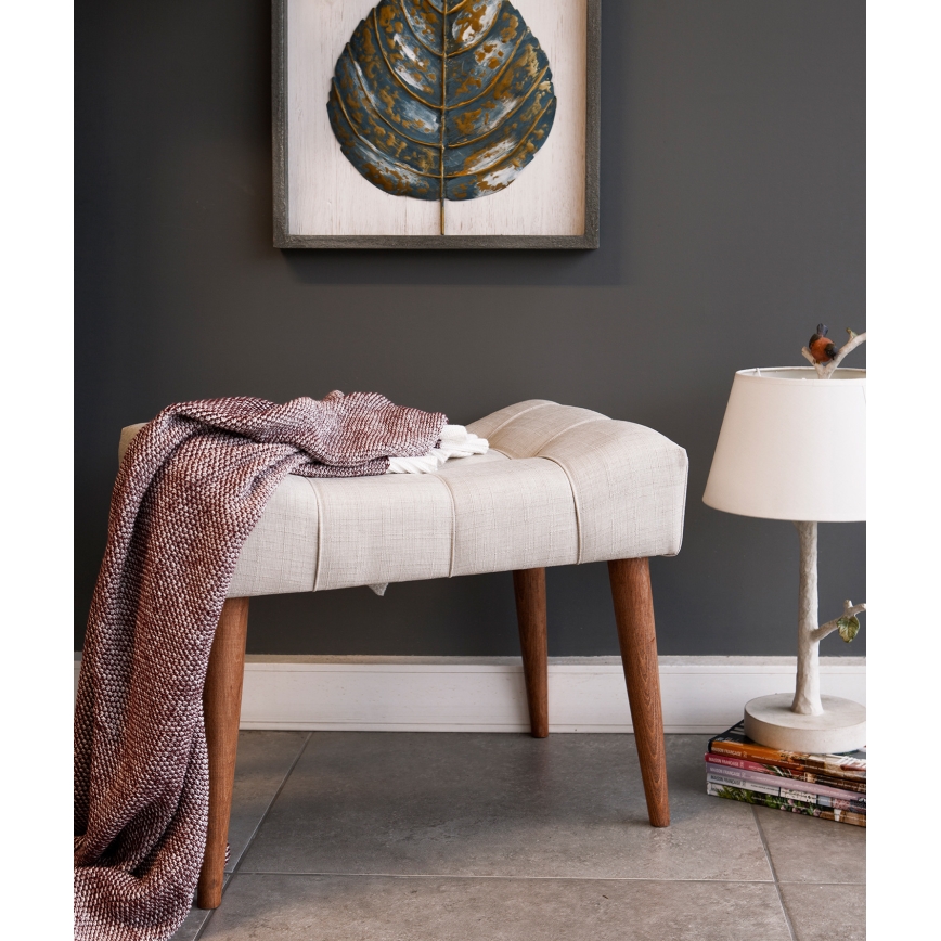 LUMI Ottoman 40x58 cm cream