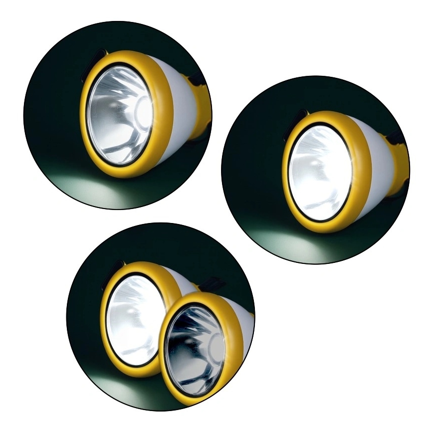 LUMINA MINIO LED — Dimmable Portable Rechargeable Lamp with Power Bank Function, 5V/1800 mAh, IP44, Yellow