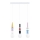 LUMIO Cable Pendant Light 3x E27 / 15W / 230V – Multicolored