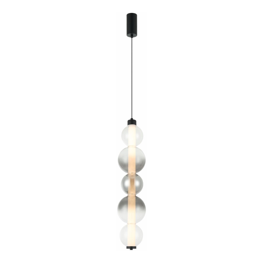 LUMMI Cable-Suspended LED Pendant LED/19W/230V, Black/Smoked