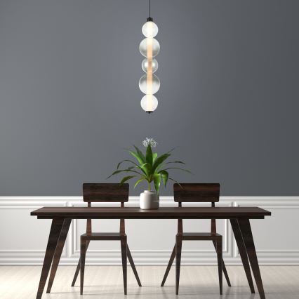 LUMMI Cable-Suspended LED Pendant LED/19W/230V, Black/Smoked