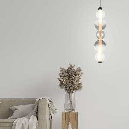 LUMMI Cable-Suspended LED Pendant LED/19W/230V, Black/Smoked