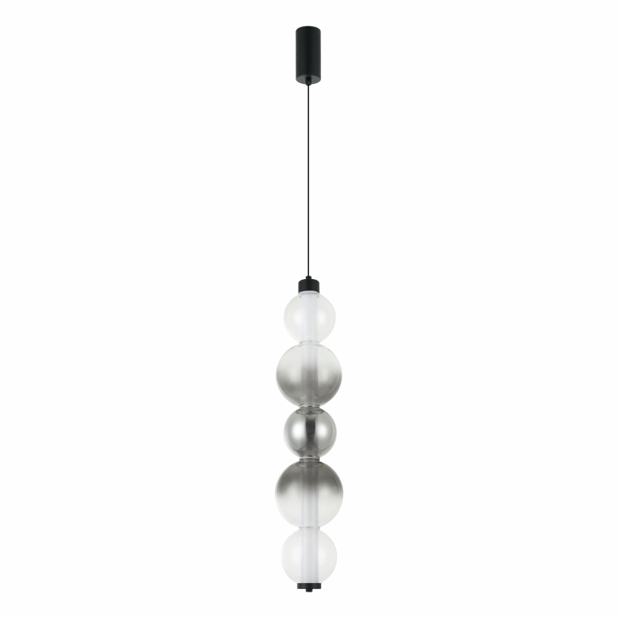 LUMMI Cable-Suspended LED Pendant LED/19W/230V, Black/Smoked