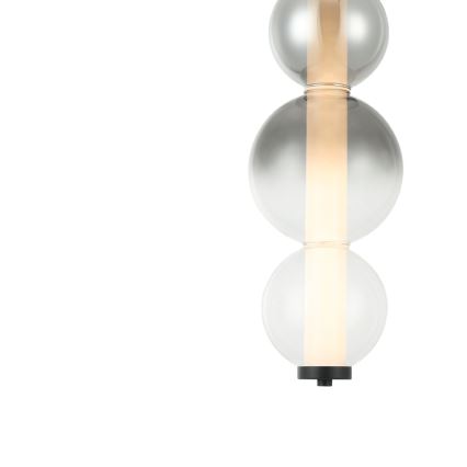 LUMMI Cable-Suspended LED Pendant LED/19W/230V, Black/Smoked