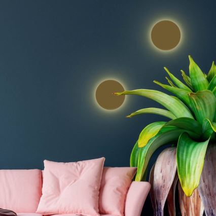 LUNA Wall Light 2xG9/8W/230V Ø 20 cm Gold