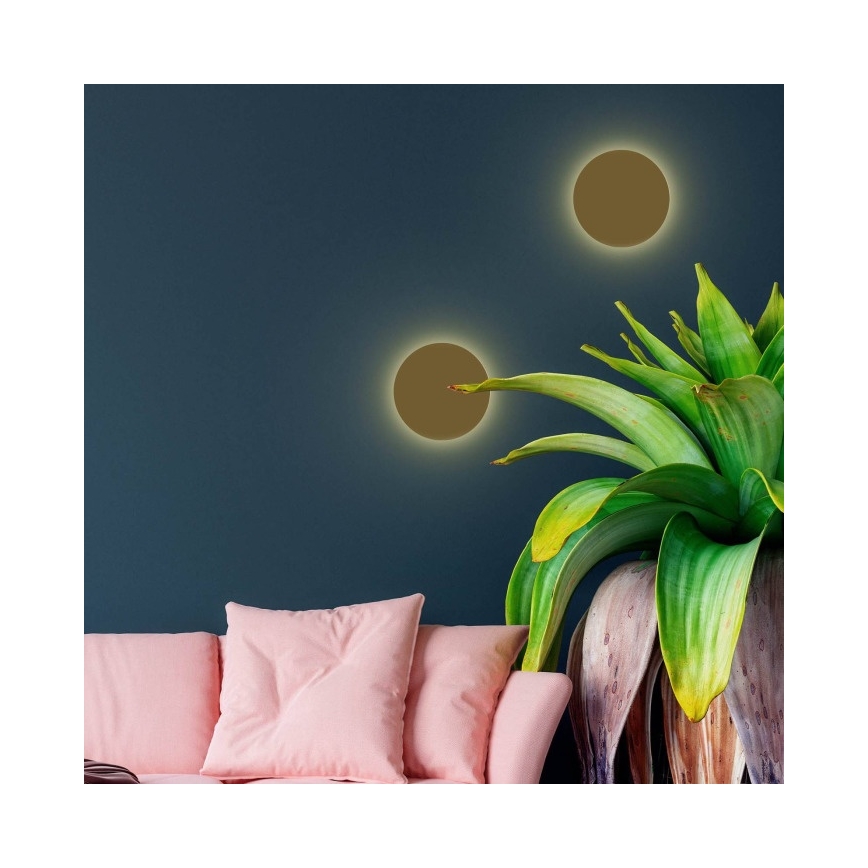 LUNA Wall Light 2xG9/8W/230V Ø 20 cm Gold