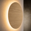 LUNA wall light 4×G9 (8 W), 230 V, Ø 40 cm, oak