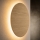 LUNA wall light 4×G9 (8 W), 230 V, Ø 40 cm, oak