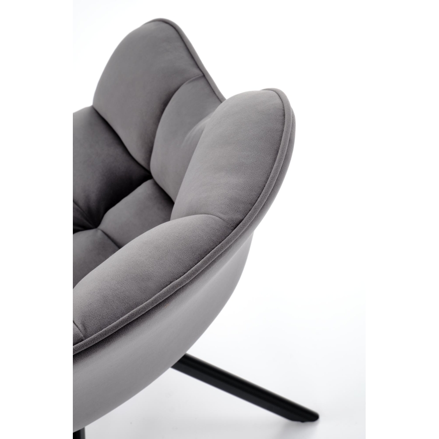 LUNE Swivel Dining Chair, 1 pc, Grey