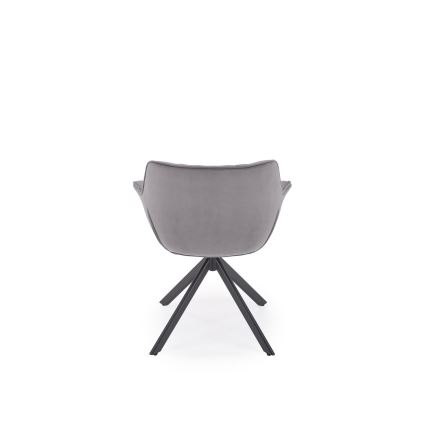 LUNE Swivel Dining Chair, 1 pc, Grey