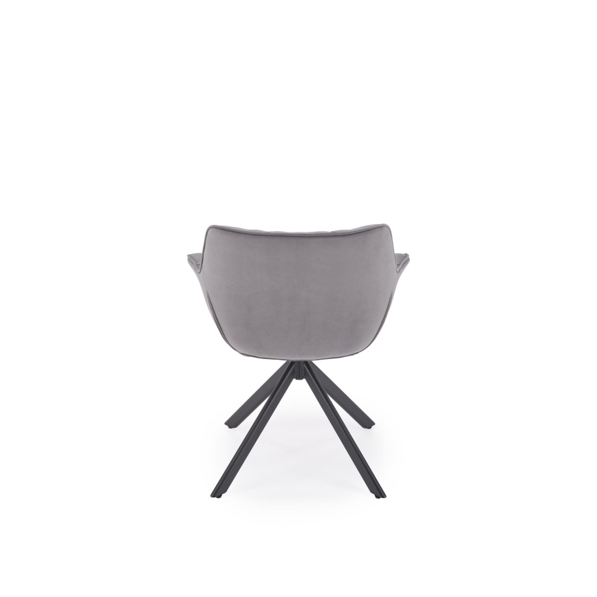 LUNE Swivel Dining Chair, 1 pc, Grey