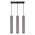 LUNGOMARE cable pendant light 3xGU10/10W/230V matte chrome