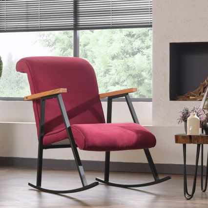 LUNI Rocking Chair, Red