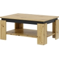 LUNO coffee table artisan oak/black