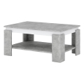 LUNO Coffee Table Grey Concrete/Anthracite