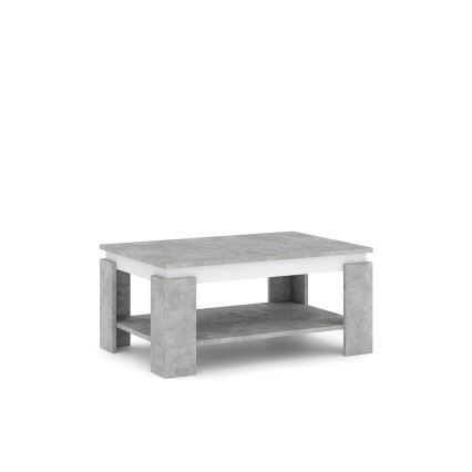 LUNO Coffee Table Grey Concrete/Anthracite