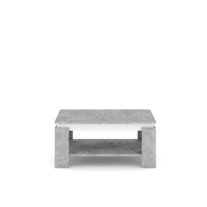 LUNO Coffee Table Grey Concrete/Anthracite