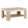 LUNO Coffee Table, Sonoma Oak/White