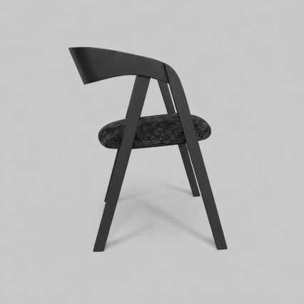 LUSO Black Dining Chair