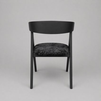 LUSO Black Dining Chair