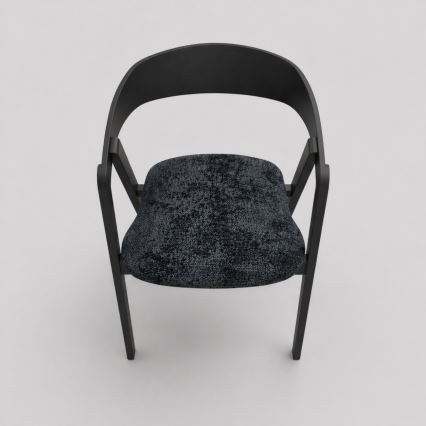 LUSO Black Dining Chair