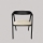 LUSO Dining Chair, Black/Beige