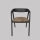 LUSO Dining Chair Black/Brown