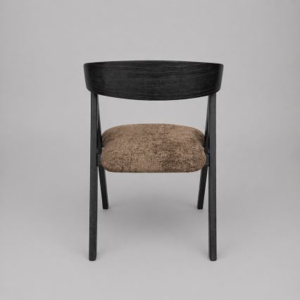 LUSO Dining Chair Black/Brown