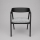 LUSO Dining Chair Black/Grey