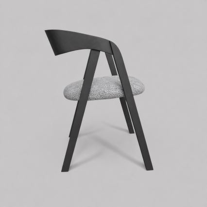 LUSO Dining Chair Black/Grey