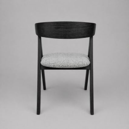 LUSO Dining Chair Black/Grey