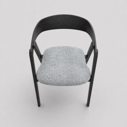 LUSO Dining Chair Black/Grey