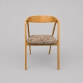 LUSO dining chair oak/brown