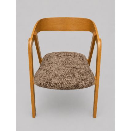 LUSO dining chair oak/brown
