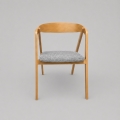 LUSO Dining Chair Oak/Gray