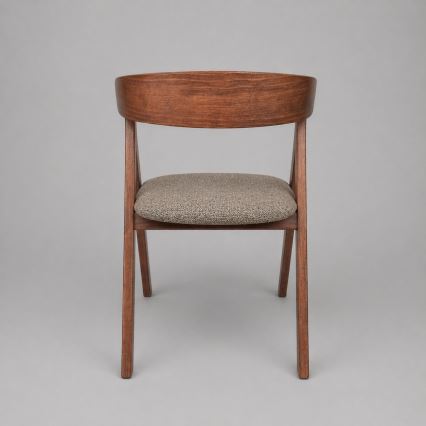 LUSO Dining Chair Walnut/Brown