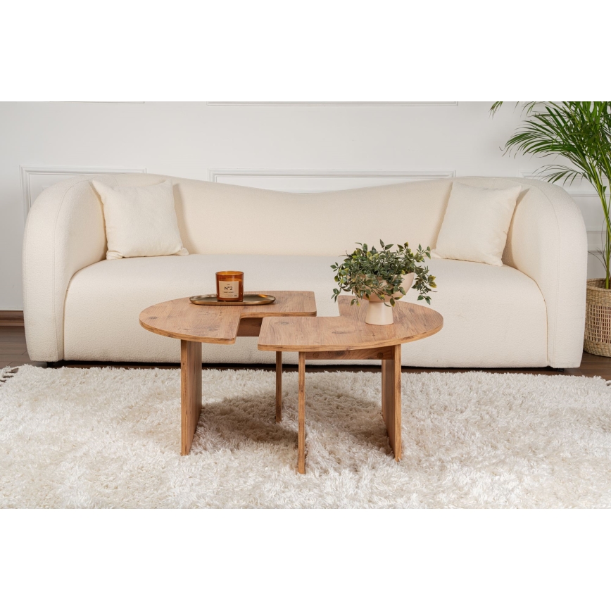 LUVIA Pine Coffee Table