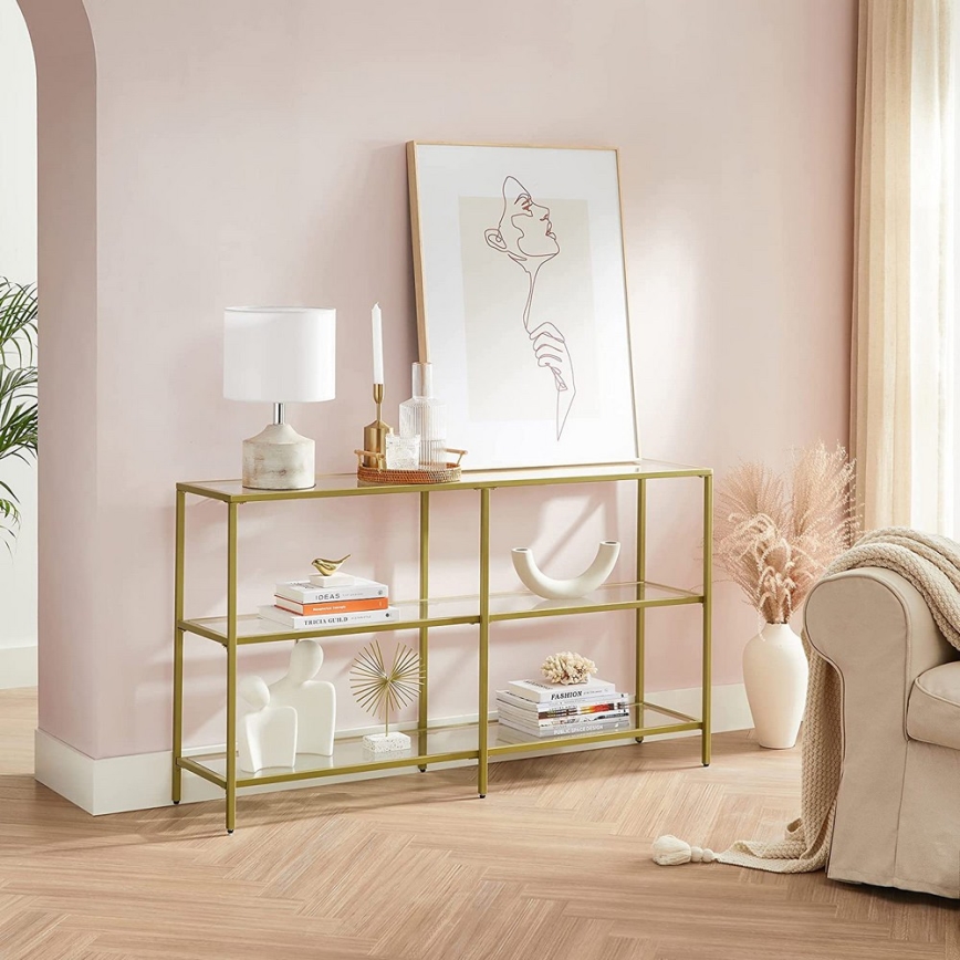 LUVOR Gold Side Table