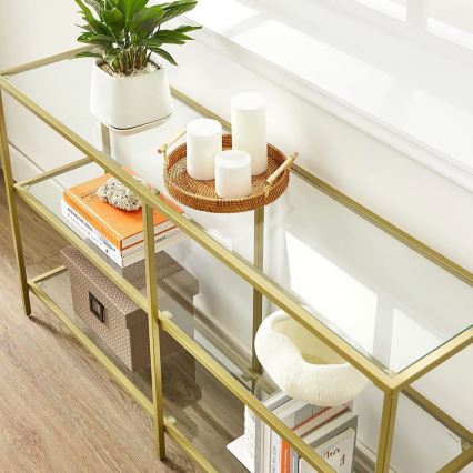 LUVOR Gold Side Table