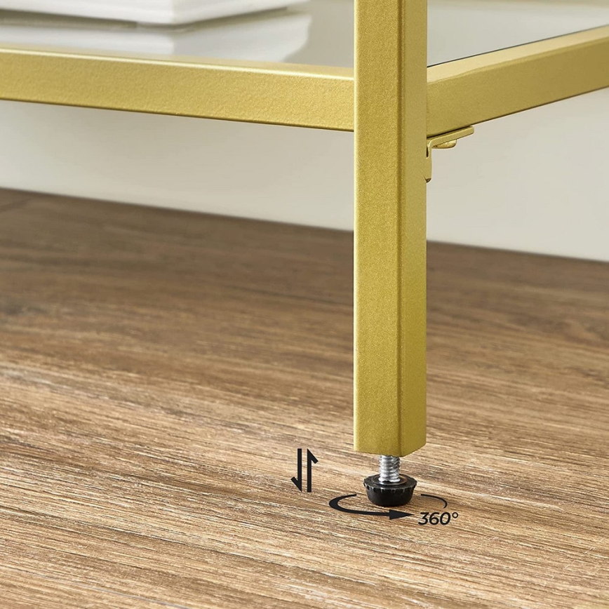 LUVOR Gold Side Table