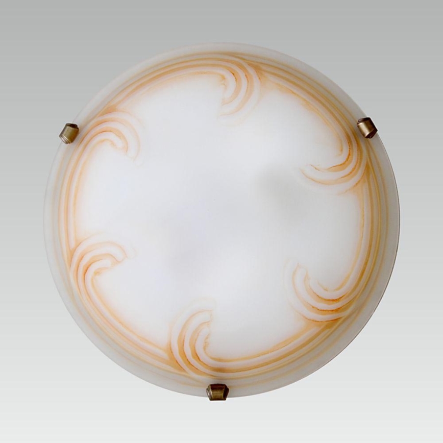 Luxera 1466 - Replacement glass for ceiling light POMPEII E27