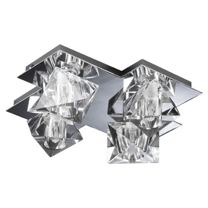 Luxera 1545 - Replacement glass for chandelier, table lamp, ceiling light and wall light BAIKO G9