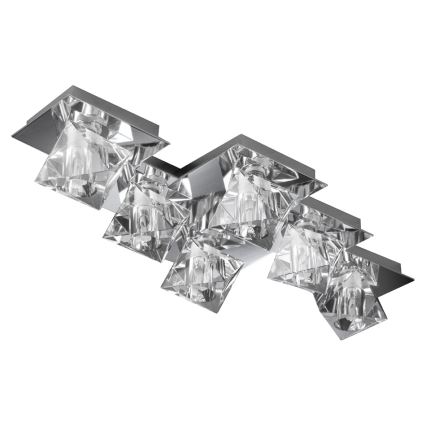 Luxera 1545 - Replacement glass for chandelier, table lamp, ceiling light and wall light BAIKO G9