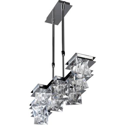 Luxera 1545 - Replacement glass for chandelier, table lamp, ceiling light and wall light BAIKO G9