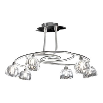 LUXERA 1561 - Chandelier SAMBA 6xG9/40W/230V