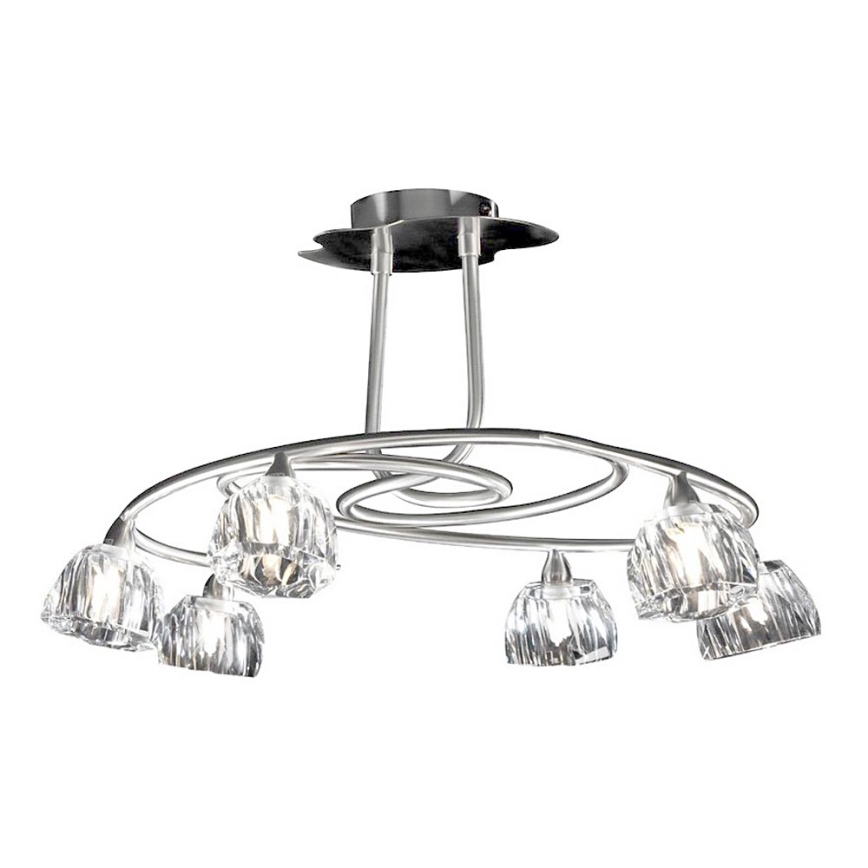 LUXERA 1561 - Chandelier SAMBA 6xG9/40W/230V