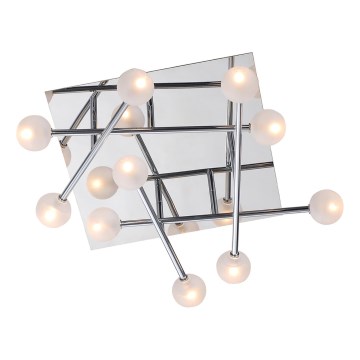 LUXERA 17101 - Surface-mounted chandelier OLIVIA 10xG4/20W/230V