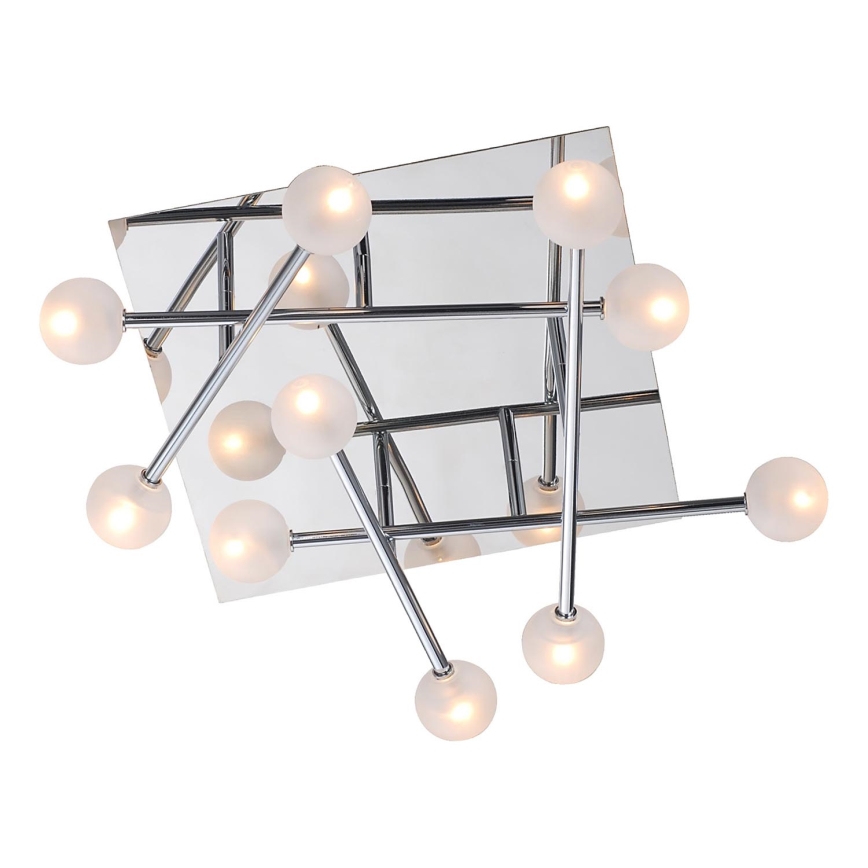 LUXERA 17101 - Surface-mounted chandelier OLIVIA 10xG4/20W/230V