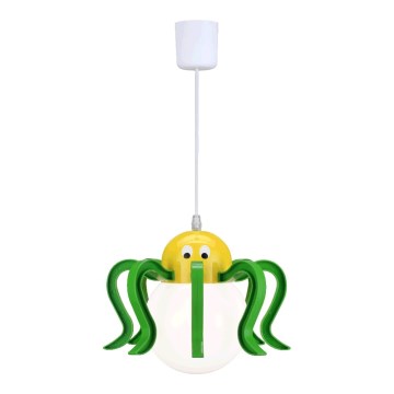 LUXERA 28026 - Children's chandelier MICCA 1xE27/13W/230V