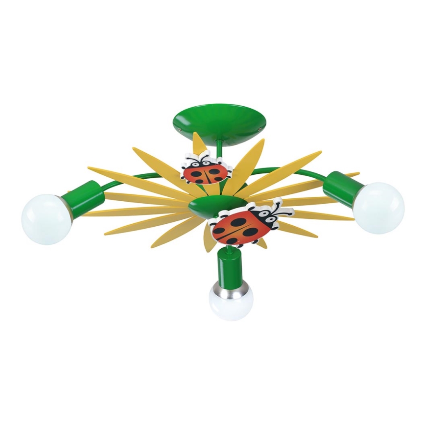 LUXERA 28033 - Children's ceiling light QUETT 3xE27/40W/230V